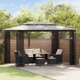 vidaXL Pavilion cu plase, antracit, 300 x 400 x 265 cm 48598