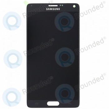 Samsung Galaxy Note 4 (SM-N910F) Modul de afișare LCD + Digitizer negru GH97-16565B foto