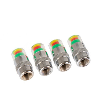 Capacele valve cu indicator presiune color 2.4 Bar 4buc 4Cars 4C97662 foto