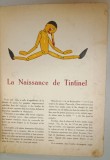 LA NAISSANCE DE TINTINEL , dessins de BARTOLOZZI , ANII &#039;20 , COPERTA FATA REFACUTA