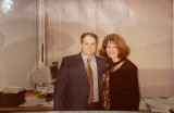 1999 Foto originala 1 Simona Culcea si Vlad Rosca (?) secretar de stat, seful Departamentului Administratie Publica Locala in guvernul Radu Vasile