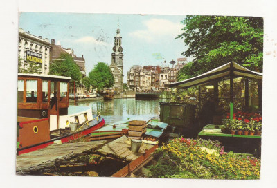 FA29-Carte Postala- OLANDA - Amsterdam, circulata 1977 foto