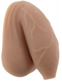 Penis Packer Uncircumcised Gender X, TPE, Medium Natural