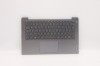 Carcasa superioara cu tastatura palmrest Laptop, Lenovo, IdeaPad 3-14ADA6 Type 82KQ, 5CB1C04423, AP21M000530, AM21M000300, iluminata, Artic Grey, layo