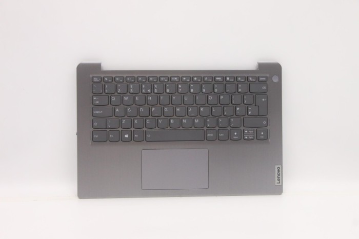 Carcasa superioara cu tastatura palmrest Laptop, Lenovo, IdeaPad 3-14ADA6 Type 82KQ, 5CB1C04423, AP21M000530, AM21M000300, iluminata, Artic Grey, layo