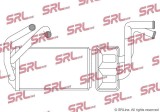 Radiator incalzire habitaclu Rover/Mg 200 00, 25 05, 400 00, 45 05, 75 05, motor: 1.1, 1.4, 1.6, 1.8, 2.0 SDI, 209x117x42, SRLine, miez si rezervor
