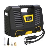 Cumpara ieftin Compresor portabil CARSUN C1808, Display digital LED, DC 12V, 100W, Cablu alimentare 3 m, Oprire automata, Negru