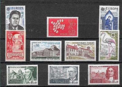 C5914 - lot timbre nestampilate MNH Franta foto