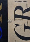 Dictionar tehnic German-Roman - 1966 (AI34)