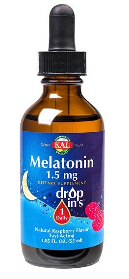 Melatonin dropins 1.5mg 55ml