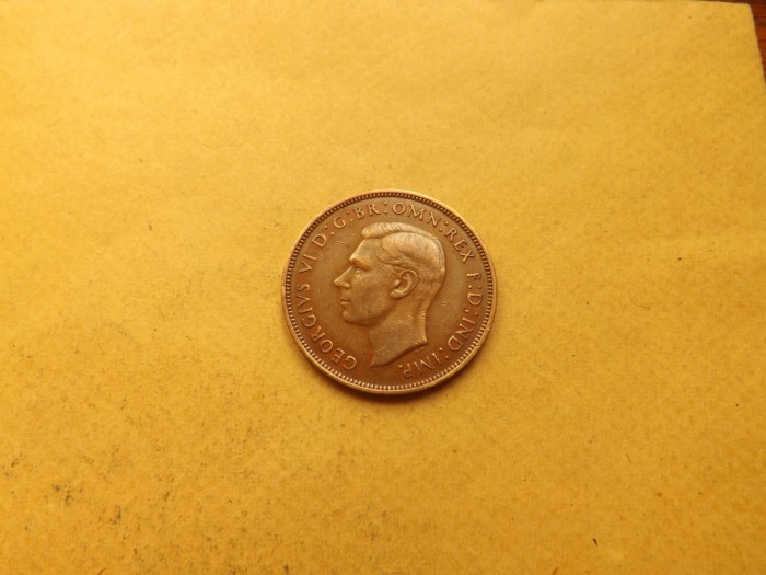Marea Britanie / Anglia / Regatul Unit 1 Penny 1948 - George VI