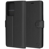 Husa pentru Xiaomi Redmi Note 14 Pro+ 5G / Poco X7 / Redmi Note 14 Pro 5G, Techsuit, Leather Folio, Neagra