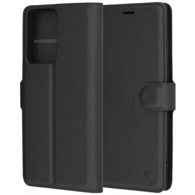 Husa pentru Samsung Galaxy A56 A566, Techsuit, Leather Folio, Neagra foto