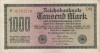 Bancnota Germania 1000 Marci 1922, VF+
