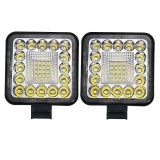 Set 2 proiectoare patrate 32LED ZD561, SUV, tractor, 12/24V, Universal