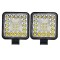 Set 2 proiectoare patrate 32LED ZD561, SUV, tractor, 12/24V