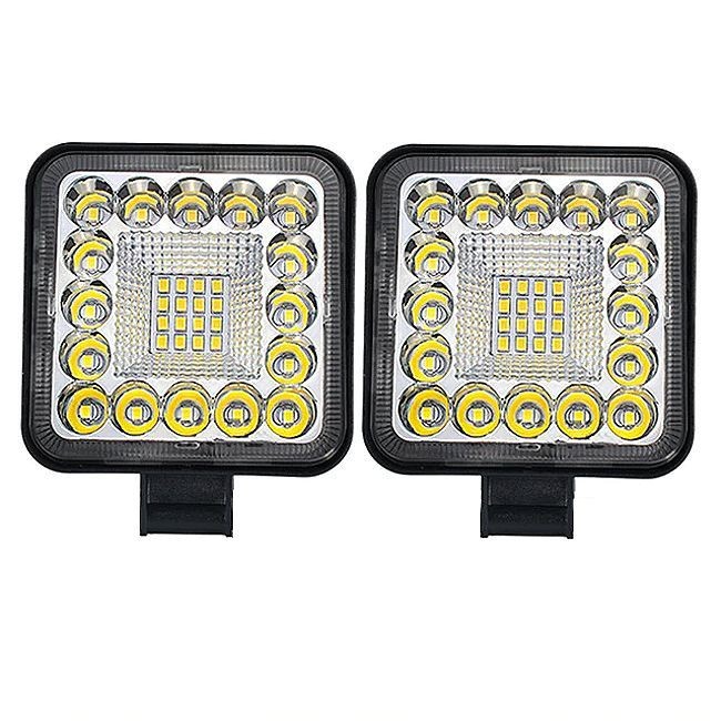 Set 2 proiectoare patrate 32LED ZD561, SUV, tractor, 12/24V