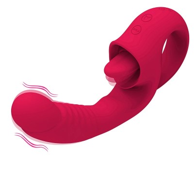 Vibrator LoveS Hand-held Red foto