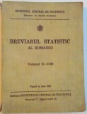 BREVIARUL STATISTIC AL ROMANIEI , VOL. II , 1939