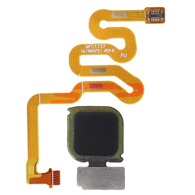 Buton meniu + flex Huawei P10 Lite BLACK foto