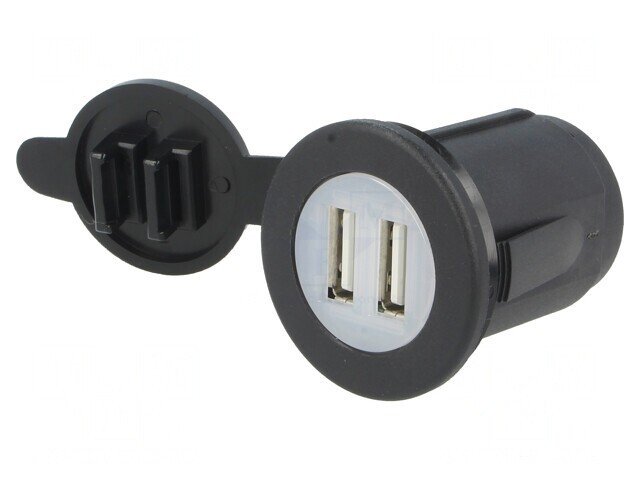 &Icirc;ncărcător USB Auto 2 Porturi 5V/2.1A