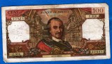 (2) BANCNOTA FRANTA - 100 FRANCS 1968 (07.03.1968), PORTRET PIERRE CORNEILLE