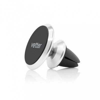 Suport Auto Vetter Magnetic Car Holder, Air Vent with Swivel Ball Head, Aluminum foto