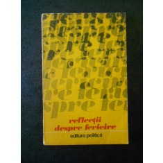 Reflectii despre fericire (1975, antologie de M. Diaconu)