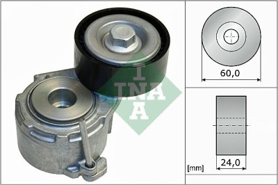INA 534 0111 20 Intinzator curea, curea distributie foto