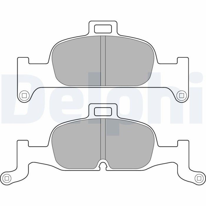 DELPHI LP3239 set placute frana,frana disc