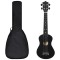 Gossi set ukulele soprano pentru copii, cu husa, negru, 23&quot;