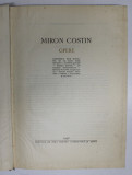 OPERE de MIRON COSTIN , 1958