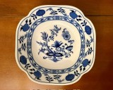 BOL DIN PORTELAN FIN- ZWIEBELMUSTER- MARCAJ OSCAR SCHALLER L23CM
