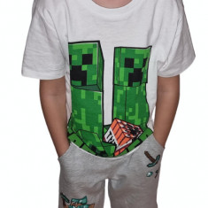 Compleu copii Minecraft Creeper TNT, 5 - 12 ani , ORIGINAL Mojang !!