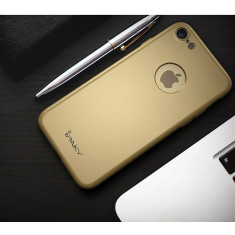 Husa Apple iPhone 8, FullBody Elegance Luxury iPaky Gold, acoperire completa...