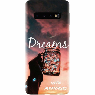 Husa silicon personalizata pentru Samsung Galaxy S10 Plus, Dreams foto