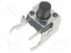 Microintrerupator 6x6mm, OFF-(ON), SPST-NO, C&amp;K - PTS645VL58-2 LFS