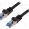 Cablu patch cord, Cat 6a, lungime 15m, S/FTP, LOGILINK - CQ3103S