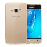 Husa SAMSUNG Galaxy J1 2016 - Ultra Slim (Transparent), Silicon, Carcasa