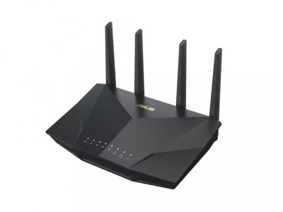 ROUTER Asus Router wireless WiFi 6 (802.11ax), AX5400Trend Micro, compat. ASUS AiMesh &amp;quot;RT-AX5400&amp;quot; (timbru verde 0.8 lei) foto