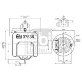 Febi Bilstein Burduf, suspensie pneumatica