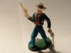Bnk jc Figurine de plastic - cowboy - 7 cm - Hong Kong
