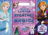 Disney. Regatul de gheata: Aventuri magice. Carte de colorat cu autocolante - Litera