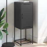 Gossi dulap inalt, negru, 36x39x107 cm, otel