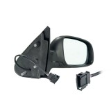 Oglinda exterioara VW Polo (6N2) Hatchback 10.1999-09.2001 Partea Dreapta Crom Convex Manuala Prin Cablu Fara Incalzire, carcasa grunduita, View Max