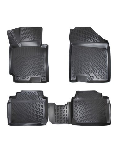 Set covorase auto din cauciuc tip tavita pentru Hyundai I30 I 2007-2012