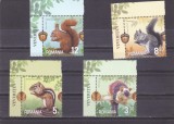 ROMANIA 2020 - VEVERITE, VINIETA,CU MARGINE DE COALA MNH - LP 2286, Fauna, Nestampilat