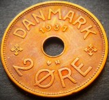 Cumpara ieftin Moneda istorica 2 ORE - DANEMARCA, anul 1931 *cod 3405 - EXCELENTA, Europa