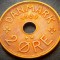 Moneda istorica 2 ORE - DANEMARCA, anul 1931 *cod 3405 - EXCELENTA