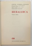 HERALDICA de MARCEL STURDZA - SAUCESTI - BUCURESTI, 1974